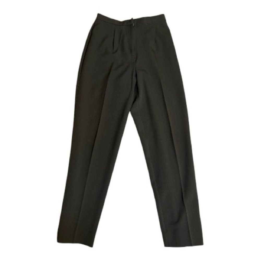 Worthington Stitch Olive Green Trousers – Classic Fit